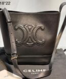 Bolsa Celine Bucket Thiomph - Preto