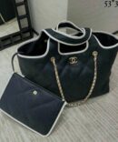 Bolsa Chanel Tote Coco Beach - Preto