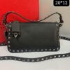 Bolsa Valentino Rockstud Crossbody - Preto