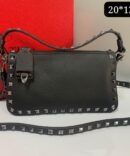 Bolsa Valentino Rockstud Crossbody - Preto