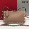 Bolsa Valentino Rockstud Crossbody - Nude