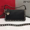 Bolsa Valentino Rockstud Crossbody - Preto/Dourado