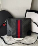 Bolsa GG Tiracolo Supreme Monogram - Preto