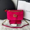 Bolsa GG Marmont Veludo - Pink