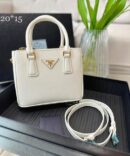 Bolsa Prada Galleria Saffiano Mini - Branco