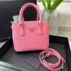 Bolsa Prada Galleria Saffiano Mini - Rosa