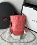 Bolsa Gucci Bucket Blondie Pequena - Rosa