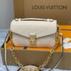 Bolsa LV Pochette Métis East West Empreinte - Creme