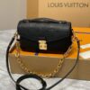 Bolsa LV Pochette Métis East West Empreinte - Preto