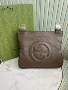 Bolsa Gucci Tote Blondie - Marrom