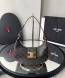 Bolsa Celine Ava Triomphe Monogram - Preto