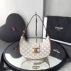 Bolsa Celine Ava Triomphe Monogram - Branco