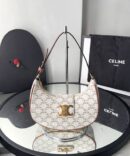 Bolsa Celine Ava Triomphe Monogram - Branco