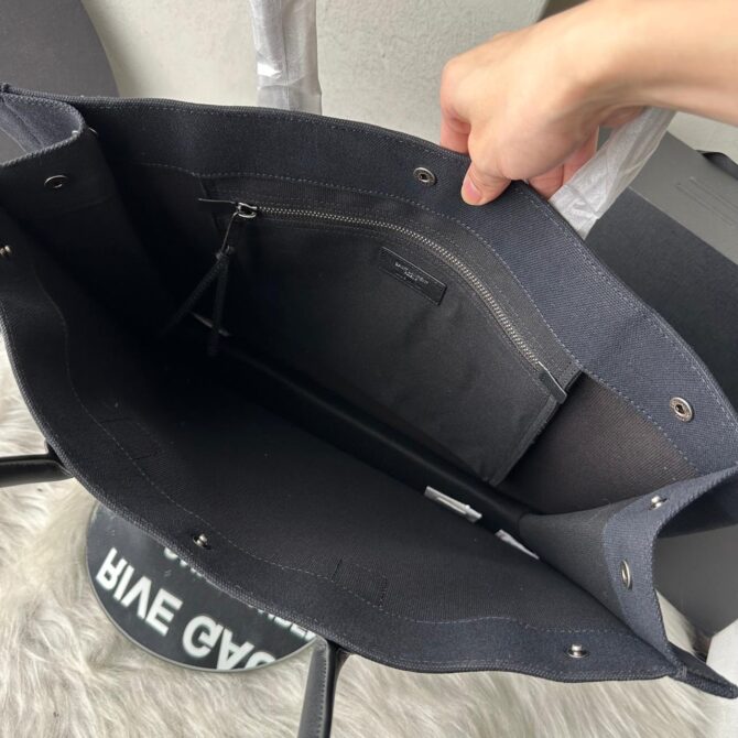 Bolsa Saint Laurent Rive Gauche Palha - Imagem 14