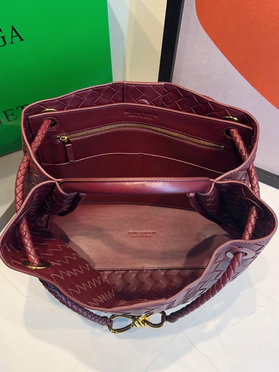 Bolsa Bottega Veneta Andiamo Média - Imagem 9