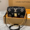 Bolsa LV Pochette Métis East West - Preto