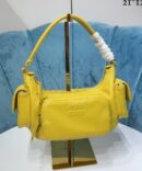 Bolsa Miu Miu Pocket Napa - Amarelo