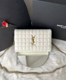 Bolsa Saint Laurent Cassandre Matelassê - Branco