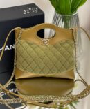 Bolsa Chanel 31 Lã - Verde