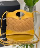 Bolsa Chanel 31 Lã - Amarelo