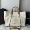 Bolsa Chanel Tote Perolas - Branco