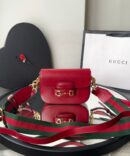 Bolsa Gucci 1955 Horsebit Mini - Vermelho