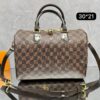 Bolsa LV Speedy Damier 30 - Marrom/Preto
