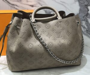 Bolsa Louis Vuitton Tote Bella Mahina - Cinza