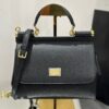 Bolsa Dolce Gabbana Tote Sicily - Preto