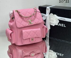 Mochila Chanel Caviar - Rosa