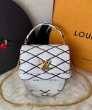 Bolsa Louis Vuitton Go - Branco/Preto