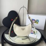Bolsa Prada Arqué Pequena - Branco