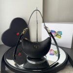 Bolsa Prada Arqué Pequena - Preto