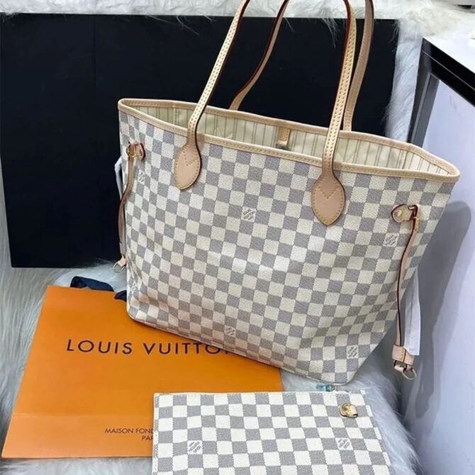 Bolsa LV Neverfull Tote MM Damier - Oferta