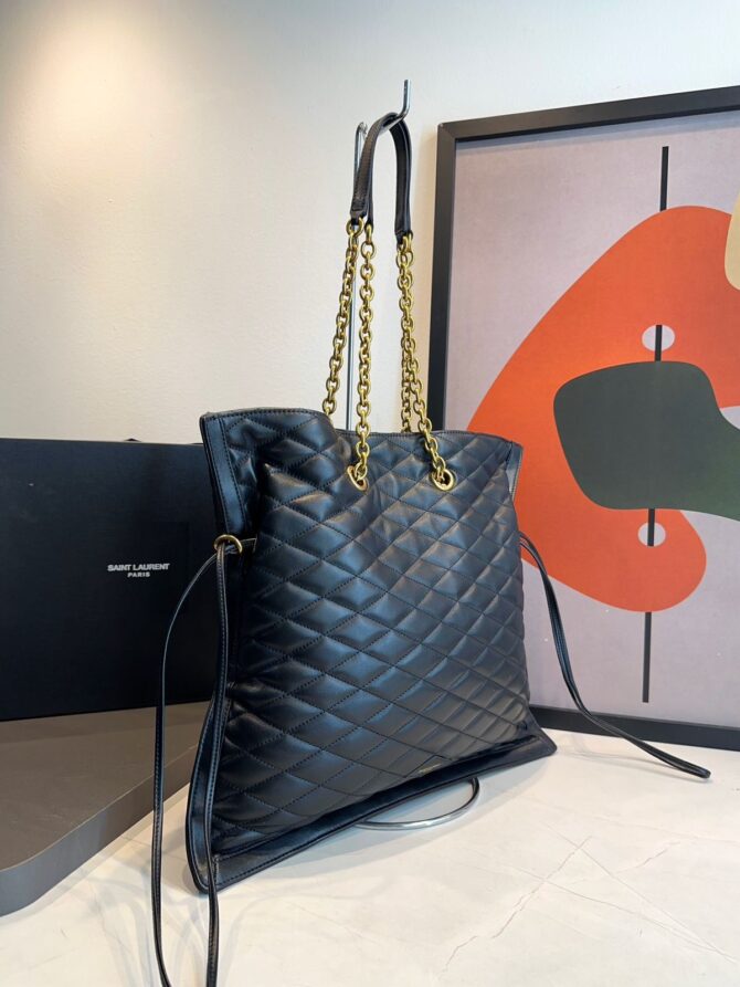 Bolsa Saint Laurent Calypso Acolchoada - Imagem 4