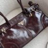 Bolsa Prada Tote Couro - Vinho