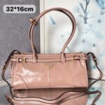 Bolsa Prada Tote Couro - Rosa Claro