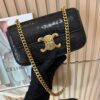 Bolsa Celine Claude com Aplicações - Preto