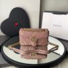 Bolsa Gucci Marmont GG - Nude/Dourado