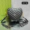 Bolsa Gucci Tiracolo Intelocking Heart - Preto