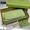 Carteira Gucci Blondie - Verde/Dourado