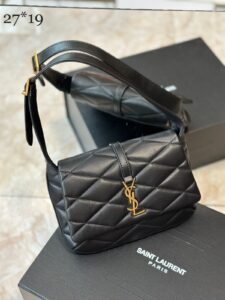 Bolsa Saint Laurent LE 57 - Preto/Dourado