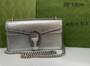 Bolsa GG Dionysus Pequena Cintilante - Pata