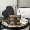 Bolsa Gucci 1955 Bag Horsebit Monogram - Bege/Marrom