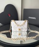 Bolsa Chanel Flap Bag Mini - Branco
