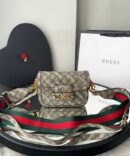 Bolsa Gucci x Balenciga Supreme Web - Bege