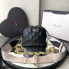 Bolsa Gucci Sholder Matelassê - Preto