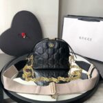 Bolsa Gucci Sholder Matelassê - Preto