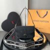 Bolsa Louis Vuitton Diane Empreinte - Preto/Azul