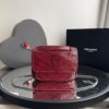 Bolsa YSL Niki - Vinho/Prata